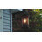 Inlight 1-Light Outdoor Pendant Light for Porch, Matte Black and Barnwood Finish, Bulb Not Included