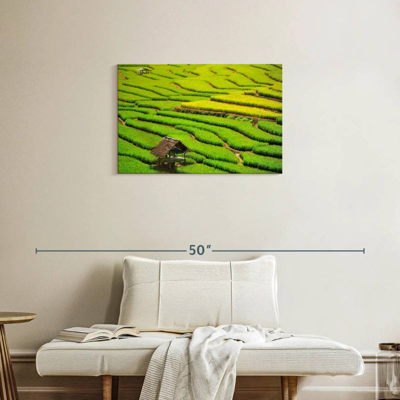 Alvord Thai Field Nipa Hut, 20" H x 30" W
