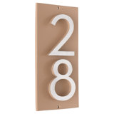 Floating 1-Line Wall Address Plaque