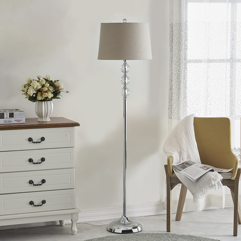 Lampe sur pied 61 po Wargo, Gruau