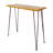 Loya Rectangular Acacia Wood Outdoor Bar Table