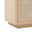 Meuble télé 70 po avec portes en rotin Eilisha-915804250