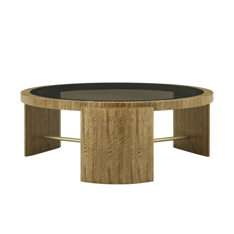 Jenson Glass Top Single Coffee Table
