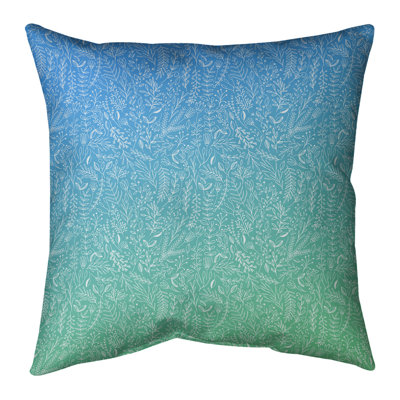 Coussin décoratif intérieur / extérieur Katelyn Elizabeth Ditsy