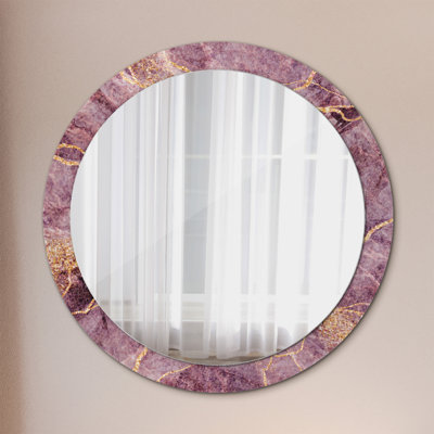 Huldar Glass Flat Wall Mirror