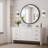 Round Bathroom Vanity Mirror with Tempered Glass, French Cleat and Aluminum Frame-2106355993-2106355997
