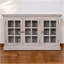 Armoire triple en bois Wood Stone Wash, beige