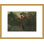 «Tropical Landscape - An American American Fighting with a Gorilla» par Henri Rousseau, impression giclée encadrée