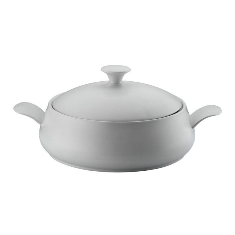 Hanah Home 2L 100% FIRE RESISTING PORCELAIN Standard Pot, 28 cm