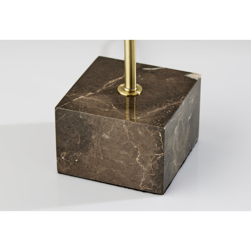 Lampe de bureau brune 20 po Russ
