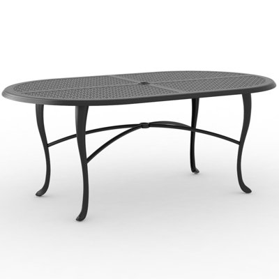 Table de parasol ovale