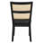 19'' H Leather Upholstered Armchair-370296029