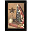 «God and Country», art mural encadré pour le salon, décoration murale par Billy Jacobs-1490475073