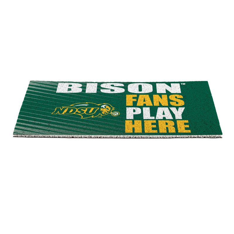 Tapis en PVC de l'Université North Dakota State, 28 po x 16 po