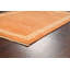 Tapis orange noué à la main de conception unique 3 pi 1 po x 4 pi 10 po