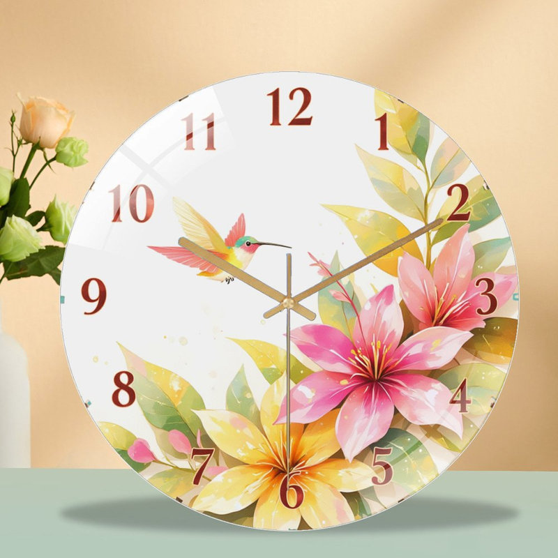 Horloge murale Hummingbird