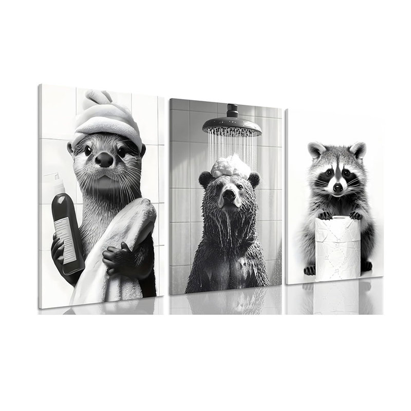 3 Piece Wrapped Canvas Set