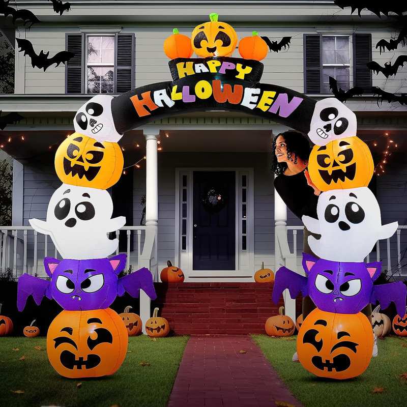 Décoration extérieure d'Halloween
