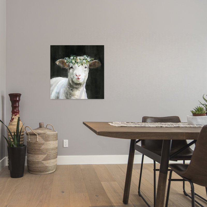 Art floral fantaisiste Barnyard Whimsy II, H 24 po x l 24 po