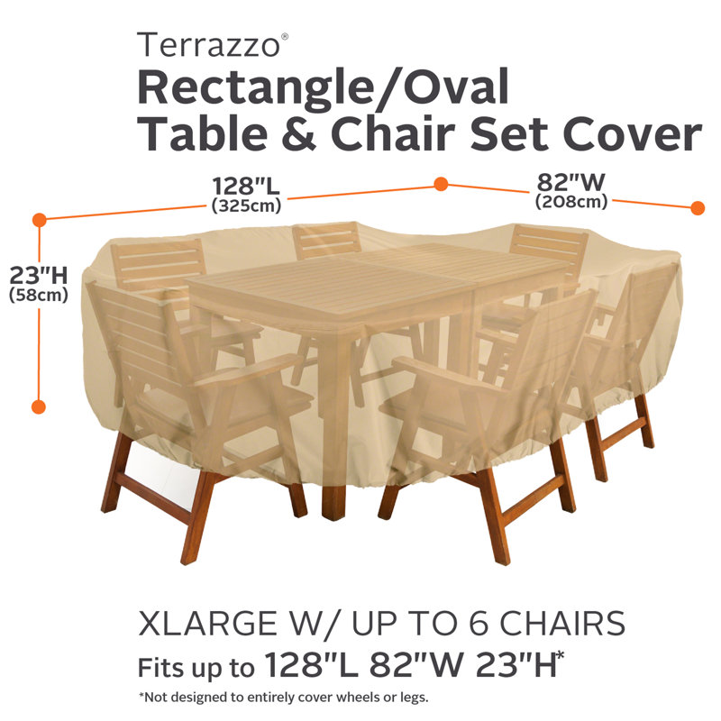 Jadon Outdoor Patio Dining Set Cover