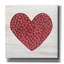 "Epic Graffiti" Rustic Valentine Heart 3 "par Kathleen Parr, art mural sur toile, 12 po x 12 po-106173221