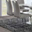 Chaise d'appoint en métal gris Tywone
