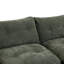 Canapé modulaire en chenille 110 po avec repose-pieds de 110 po de large avec repose-pieds, aucun assemblage requis-1753189735