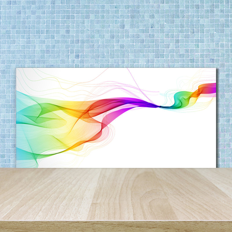 50cm W x 100cm L Glass Peel and Stick Panel