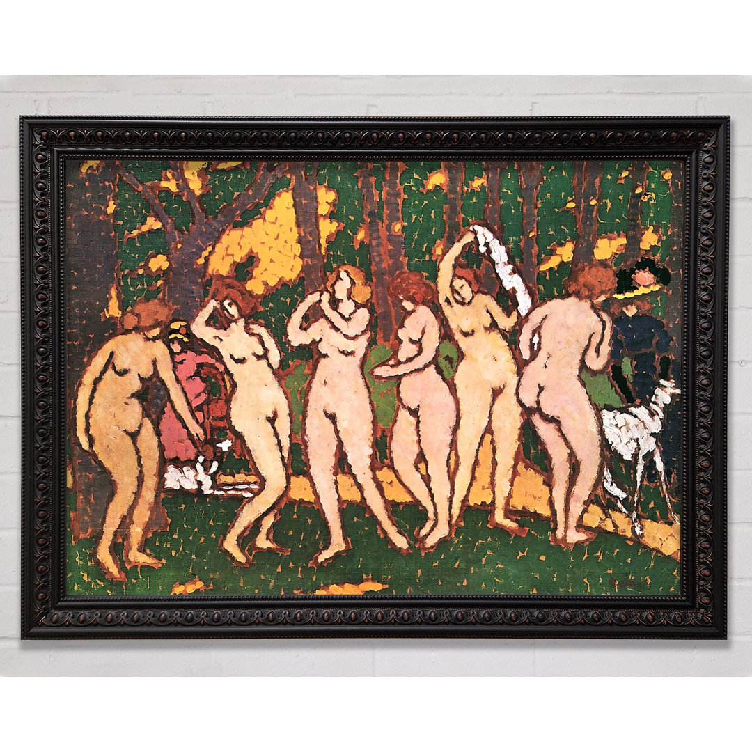 Joseph Rippl-Ronai Nudes In The Park Gerahmter Druck