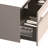 48" Matt Snow Bathroom Vanity with Solid Surface Sink, Wall Mounted Floating Bathroom Vanity