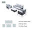 Mimo 4-piece Aluminium Outdoor Sofa Set
