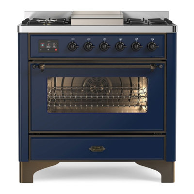 Majestic II Series 36" 3.5 cu ft. Freestanding Dual Fuel Range