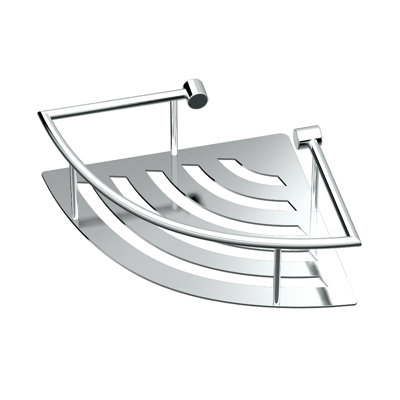 Elegant Stainless Steel Corner Shower Baskets | Wall Mount Shower Shelf