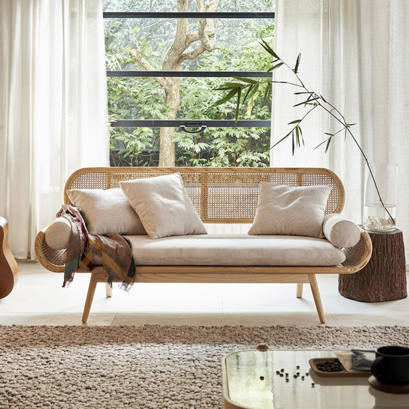 Banc en bois massif