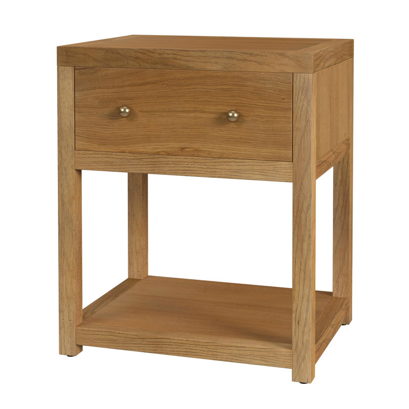 Table de chevet 1 tiroir Celine, Naturel