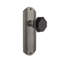 Deco Plate with Waldorf Black Door Knob-133671256