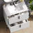 Brinlo 30" Freestanding Bathroom Vanity With Fluted Drawer Fronts And Ceramic Sink-115192317