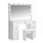 Greyden Makeup Vanity with Large Lighted Mirror, 7 Drawers and Outlets, Stool Included, for Bedroom-1723784631