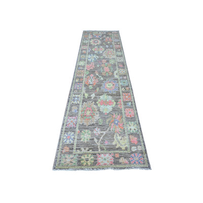 Tapis de couloir oriental 2 pi 10 po x 10 pi 7 po Vampire Grey Angora Oushak 2C4C1EFDAA244EAE9746C3AFCCEA5E4D