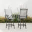 Arkayla 23.6" W PVC-coated Polyester Swivel Patio Counter Stools (Set of 2)-994945919