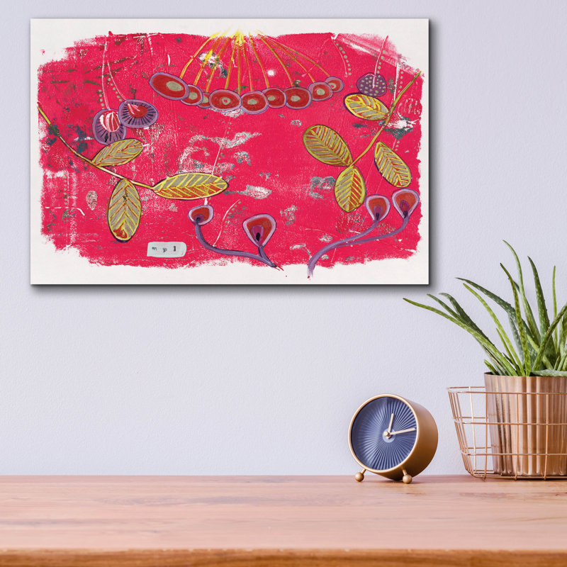 «Weeds 7» par Maria Pietri, H 12 po x l 16 po