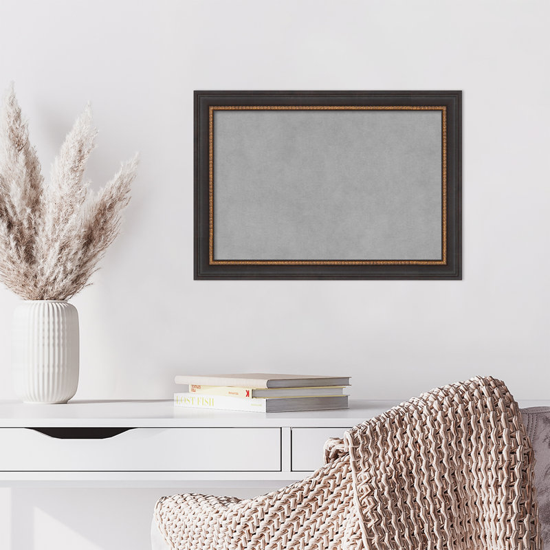 Tableau magnétique magnétique en métal, 15" H x 21" W