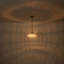 Luminaire suspendu en verre cannelé 2 lumières et semi-encastré-1608263607