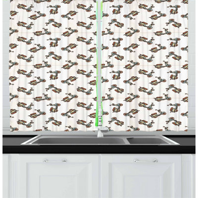 Tailored Kitchen Curtain