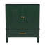 Meuble-lavabo 30 po avec lavabo style rétro, espace de rangement multifonctionnel, tablette de porte, porte à fermeture douce, vert-1425376420