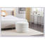Repose-pieds rond avec rangement en tissu Boucle-2147201027
