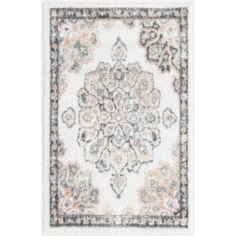 Troayurgh Oriental Indoor Rug, Rectangle 2' x 3'