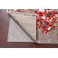 Tapis gris en laine noué à la main de conception unique 2 pi 9 po x 3 pi 11 po Lucie-Mae