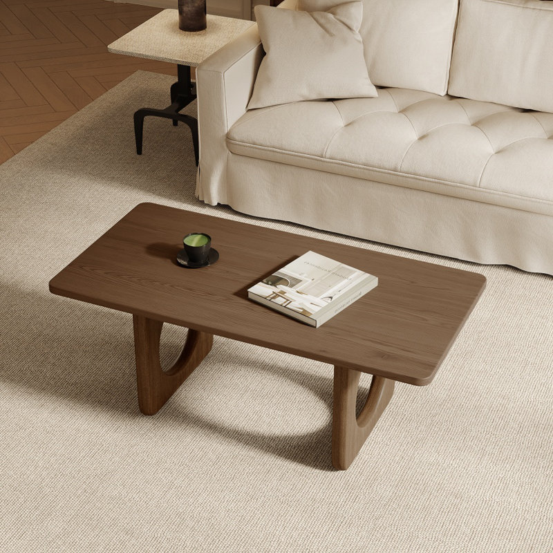47“ Modern Solid Wood Coffee Table