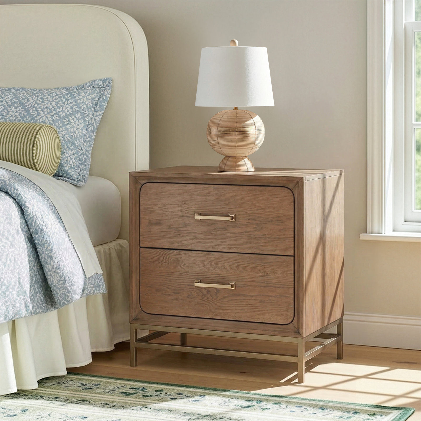 Mapleton 2-Drawer Nightstand